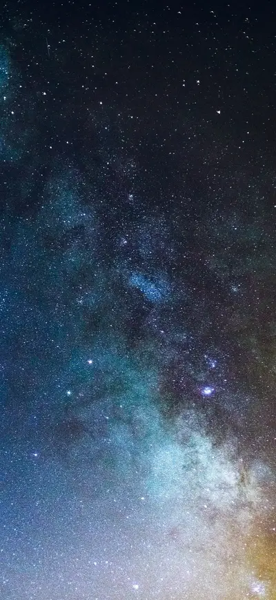 dark blue milky way galaxy stars