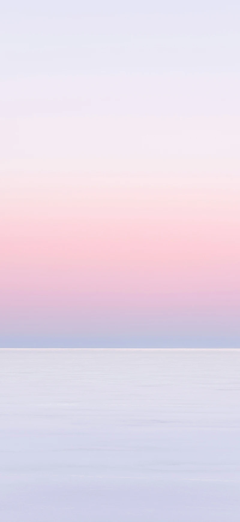 dreamy pastel pink lavender horizon
