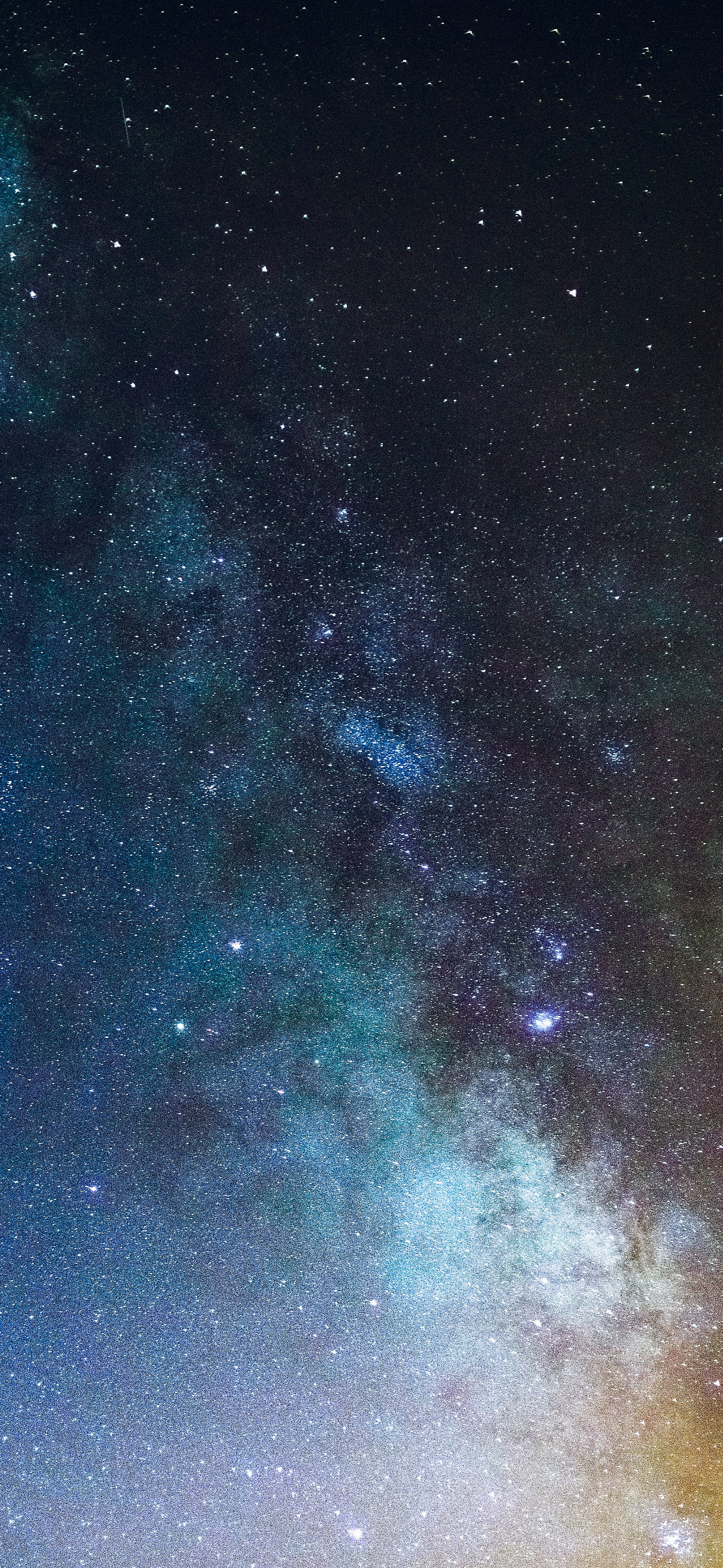 dark blue milky way galaxy stars