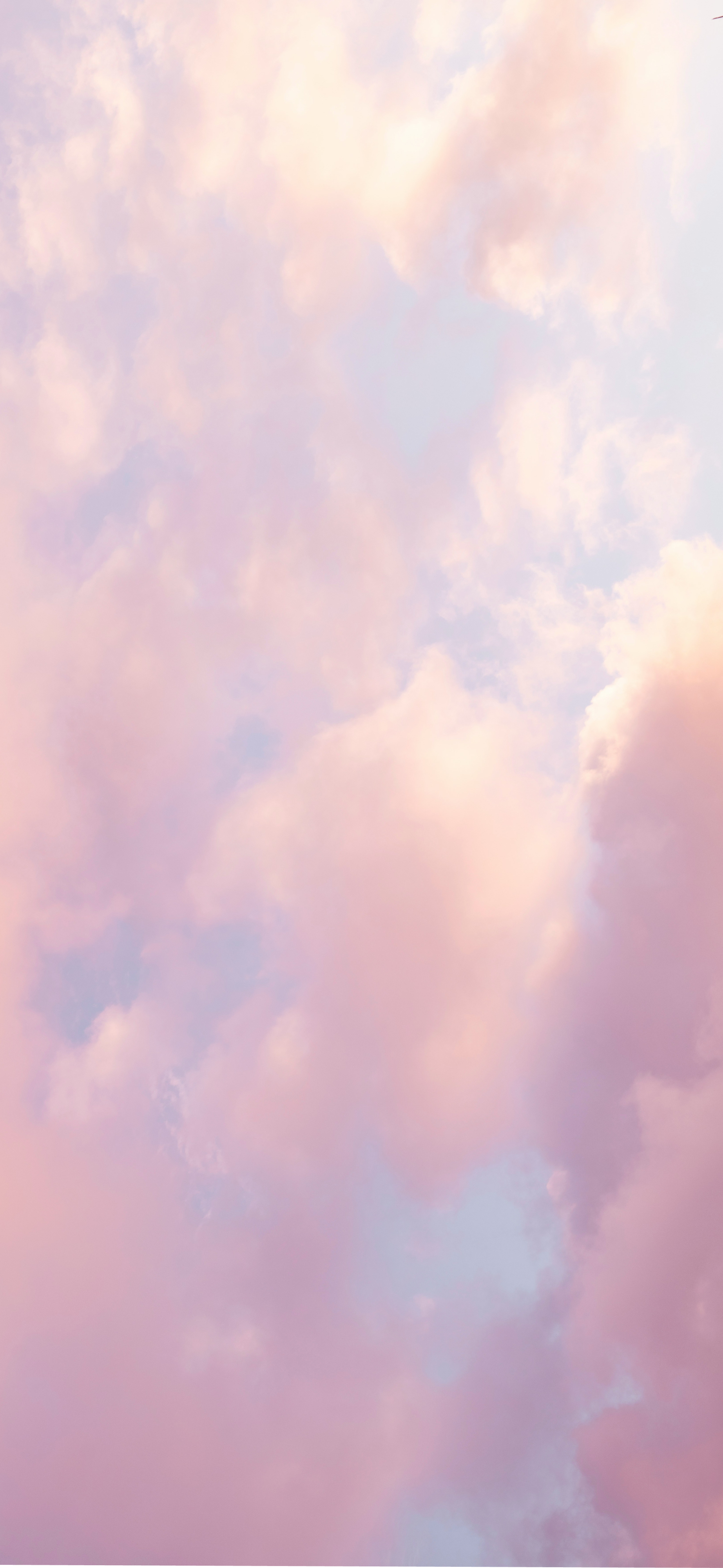 dreamy pastel pink lavender clouds 2