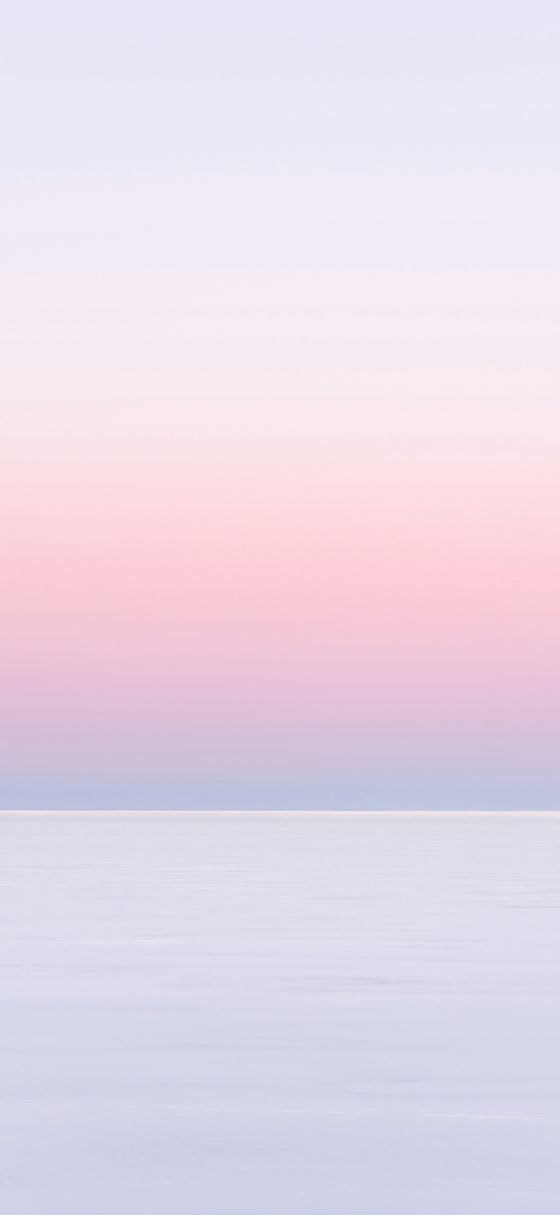 dreamy pastel pink lavender horizon