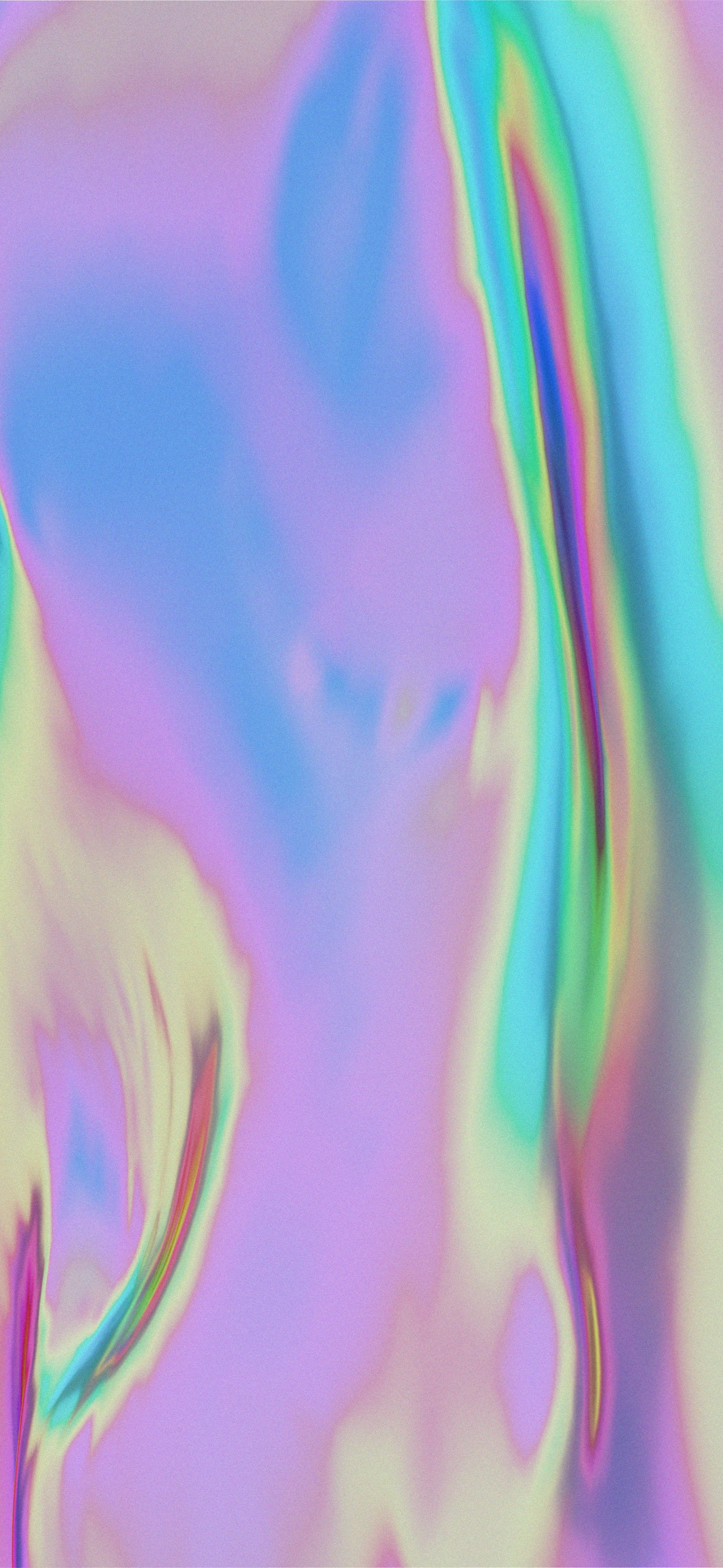 holographic pastel pink blue iridescent