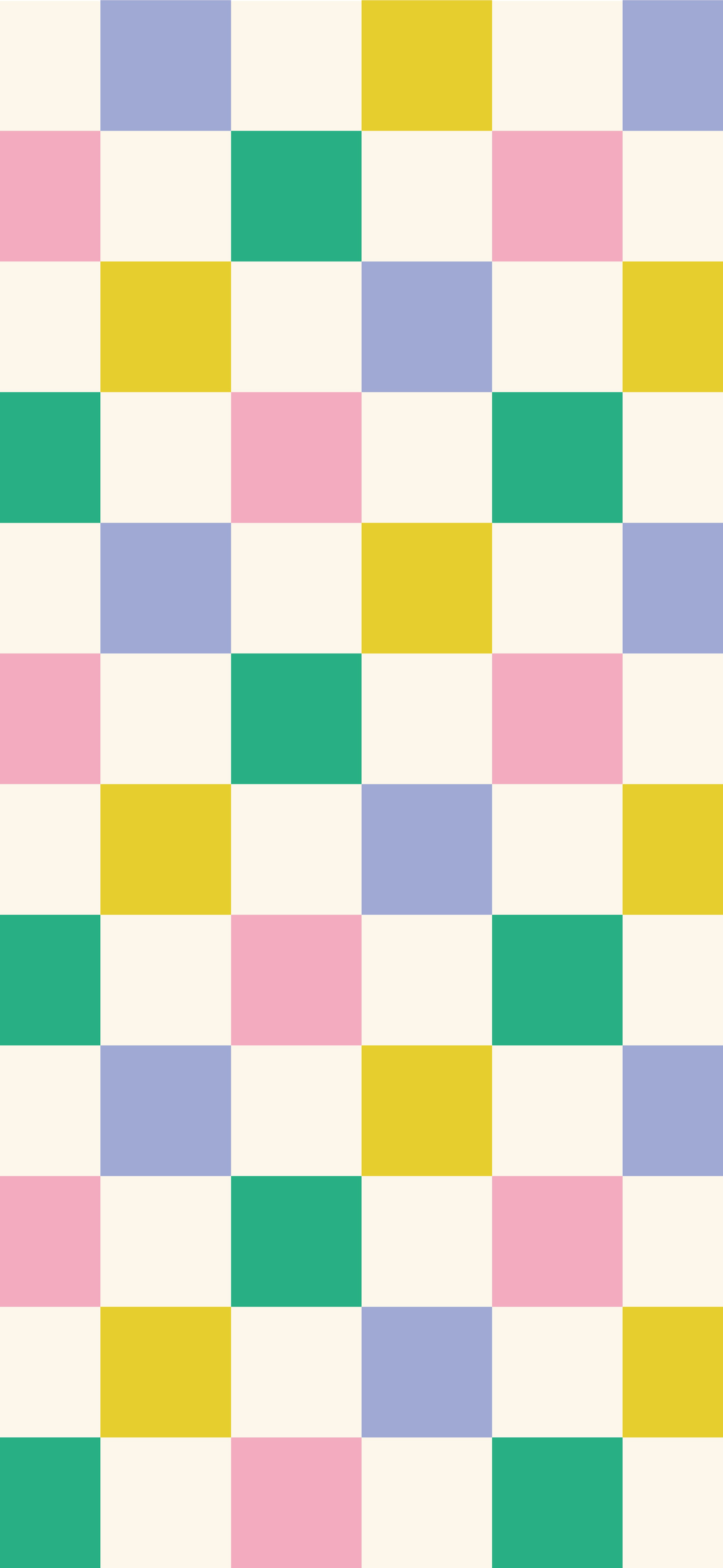 pastel multicolor checkerboard retro grid