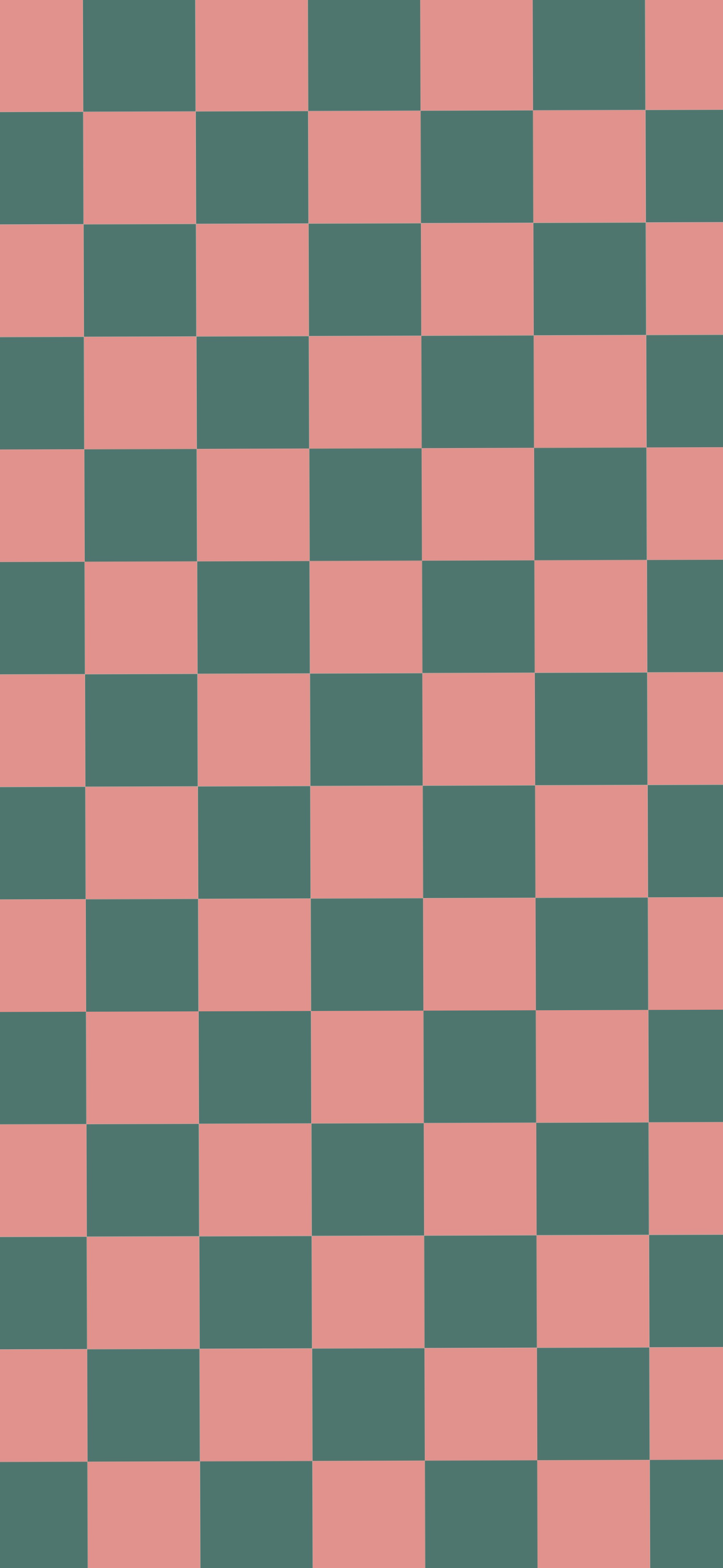 retro pink teal checkerboard pattern
