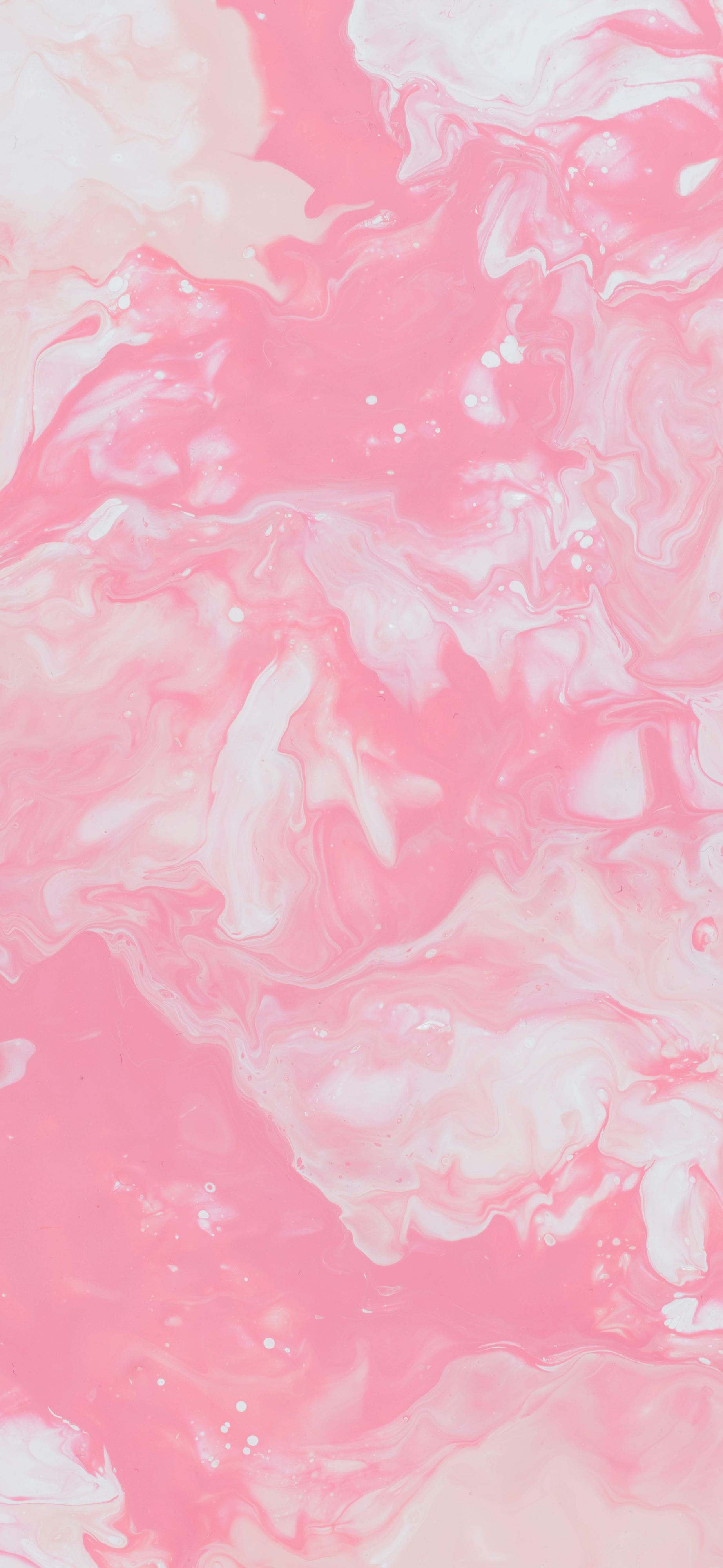soft pink white marble swirl